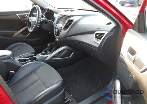 2013 Hyundai Veloster Base W/Black из США, поврежденный, VIN KMHTC6AD4DU093155